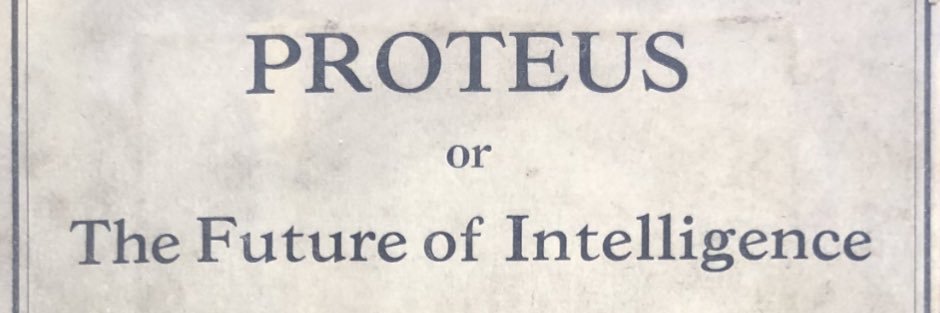 The Future of Intelligence - Vernon Lee Conference banner