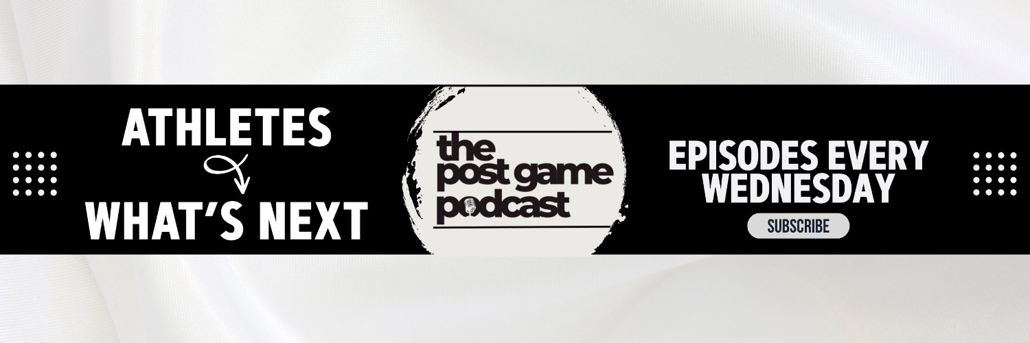 The Post Game Podcast banner