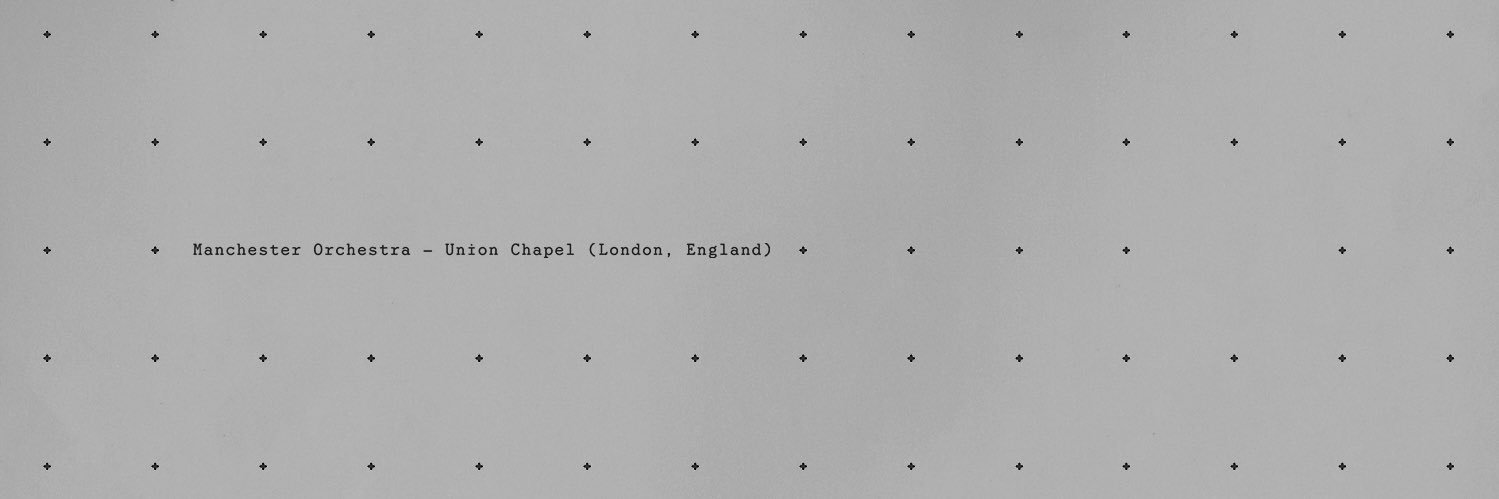 Manchester Orchestra banner