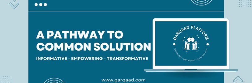 Garqaad Platform banner