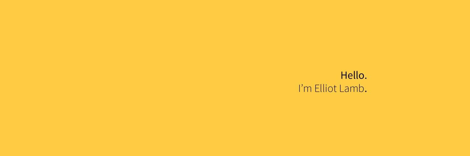 ElliotJLamb's profile banner image