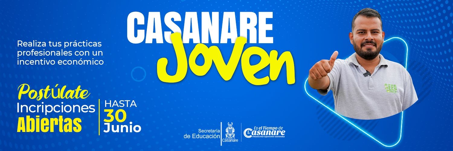 Secretaría de Educación de Casanare banner