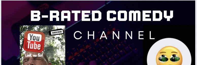 B-RATED Comedy banner
