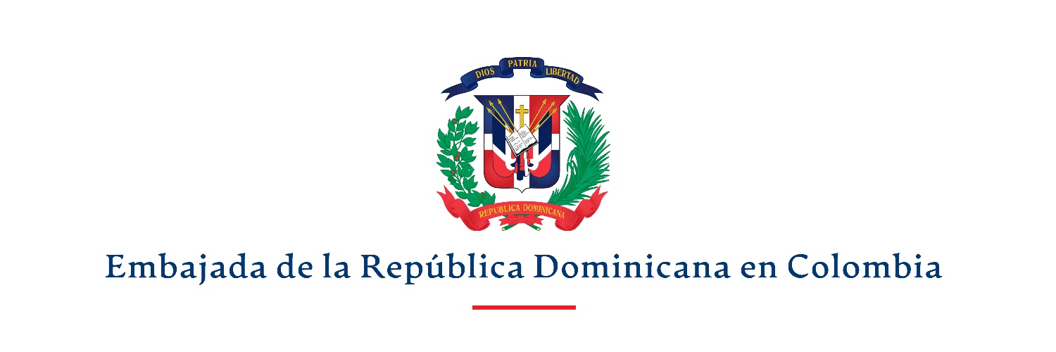 Embajada de la República Dominicana en Colombia banner