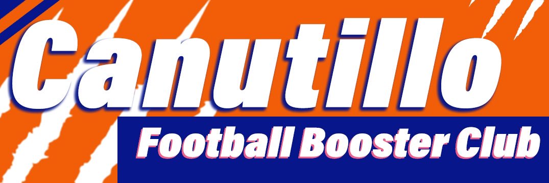 Canutillo Football Booster Club banner