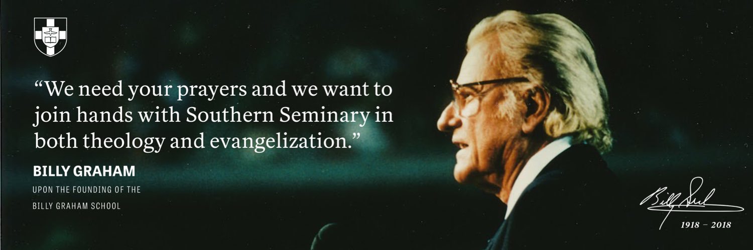 Billy Graham School banner