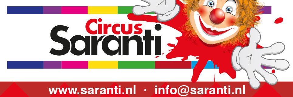 Jeugdcircus Saranti banner