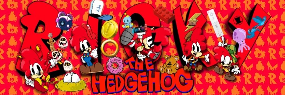 Ricky the hedgehog's banner
