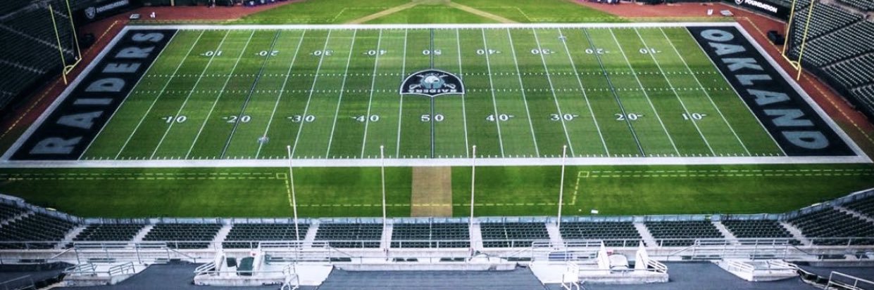 i put the foo in Raiders football banner