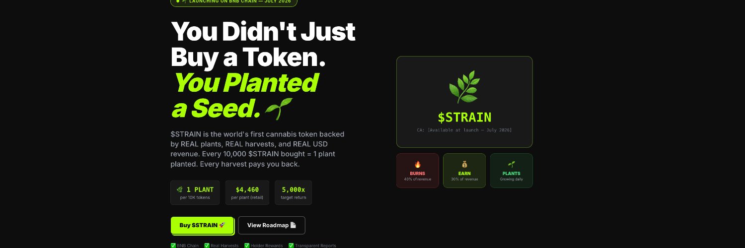 StrainHub banner