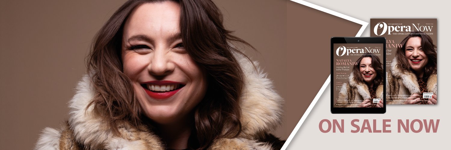 Opera Now magazine's banner