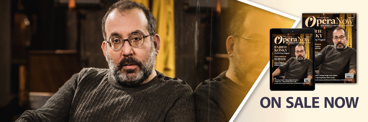 Opera Now magazine banner