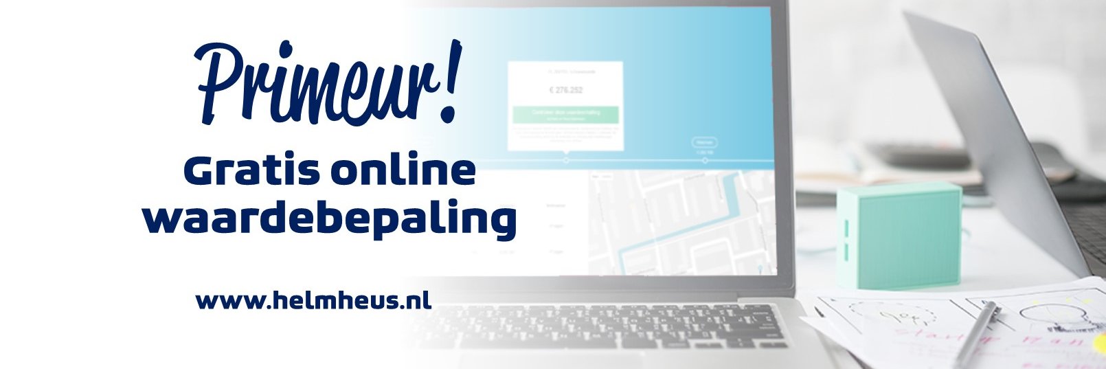 Helm&HeusMakelaars banner