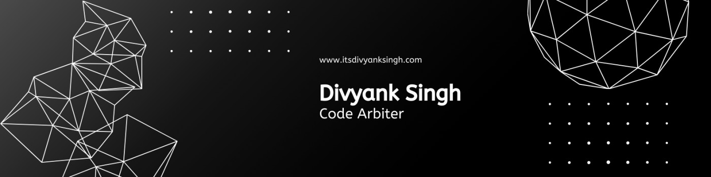 Divyank Singh banner