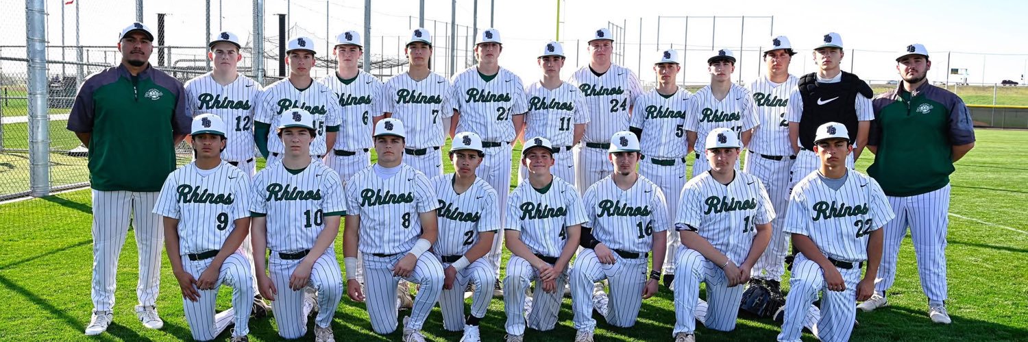 TBHS Rhinos Baseball banner