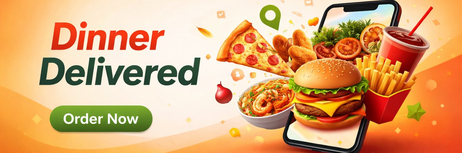 DinnerDeliver's profile banner image