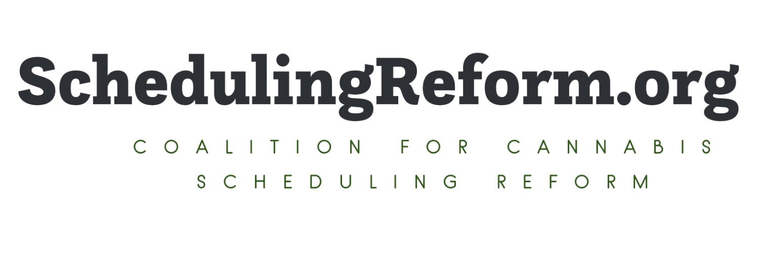 Coalition for Cannabis Scheduling Reform banner
