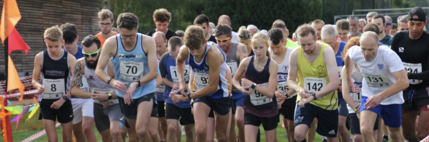 Shelford Fun Run 5k's banner