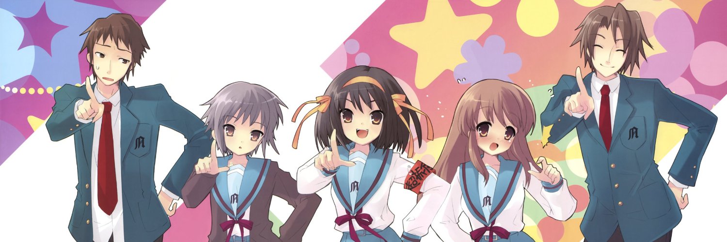 涼宮ハルヒ Suzumiya Haruhi bot's banner