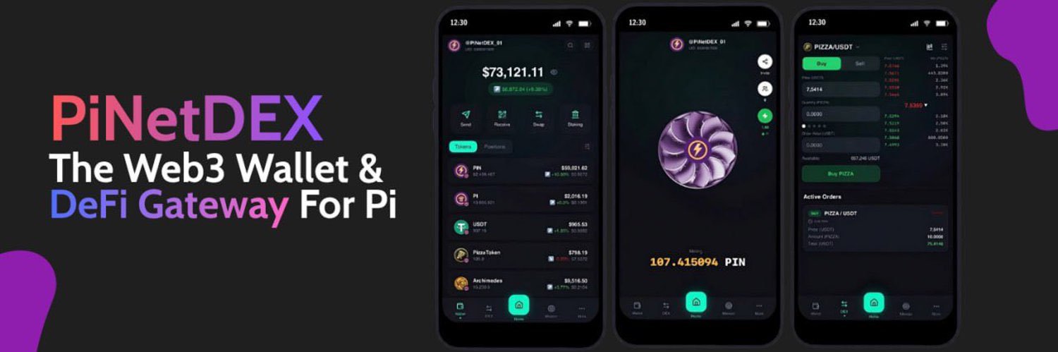 PINET DEX banner