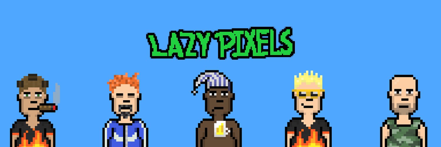 LAZY PIXELS banner