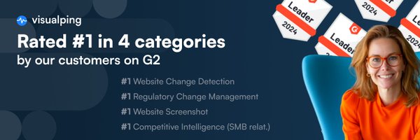 visualping Profile Banner