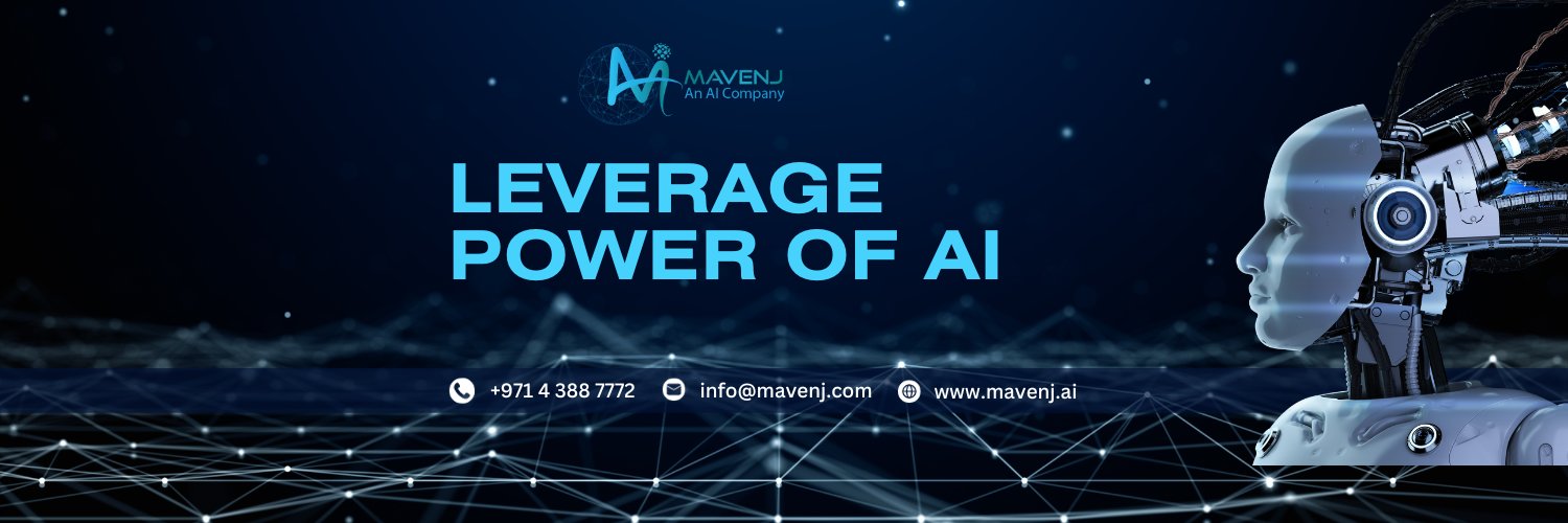Twitter banner for @Mavenj_ai