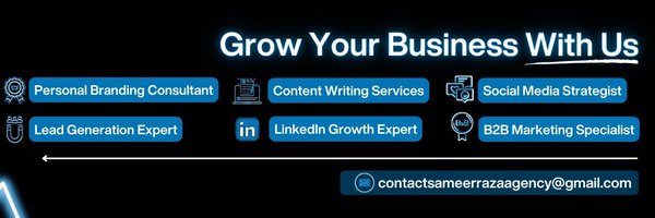 GrowithSameer Profile Banner