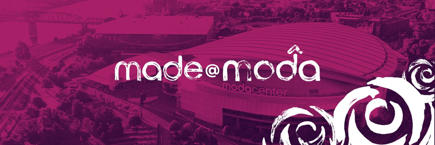 Moda Center @ Rose Quarter's banner