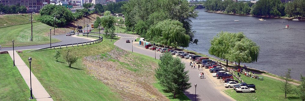 Mayor Mike Peters banner