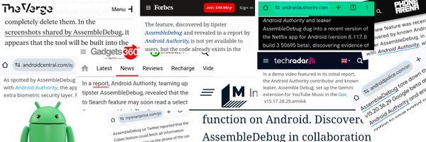 AssembleDebug Profile Banner