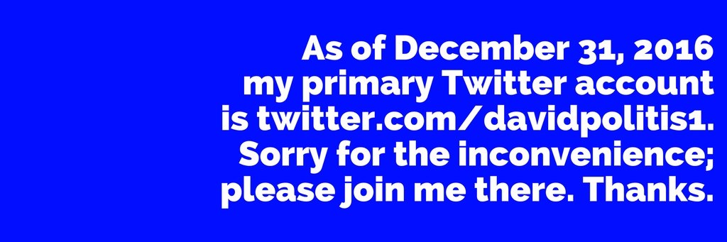 DavidPolitis's profile banner image