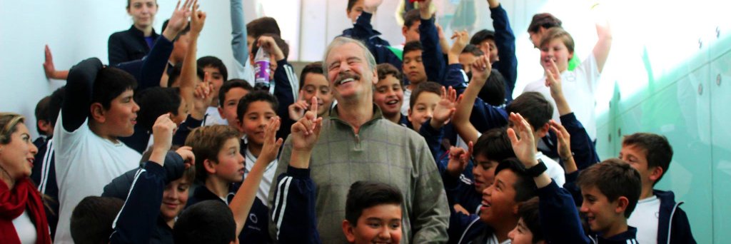 Vicente Fox Quesada's banner