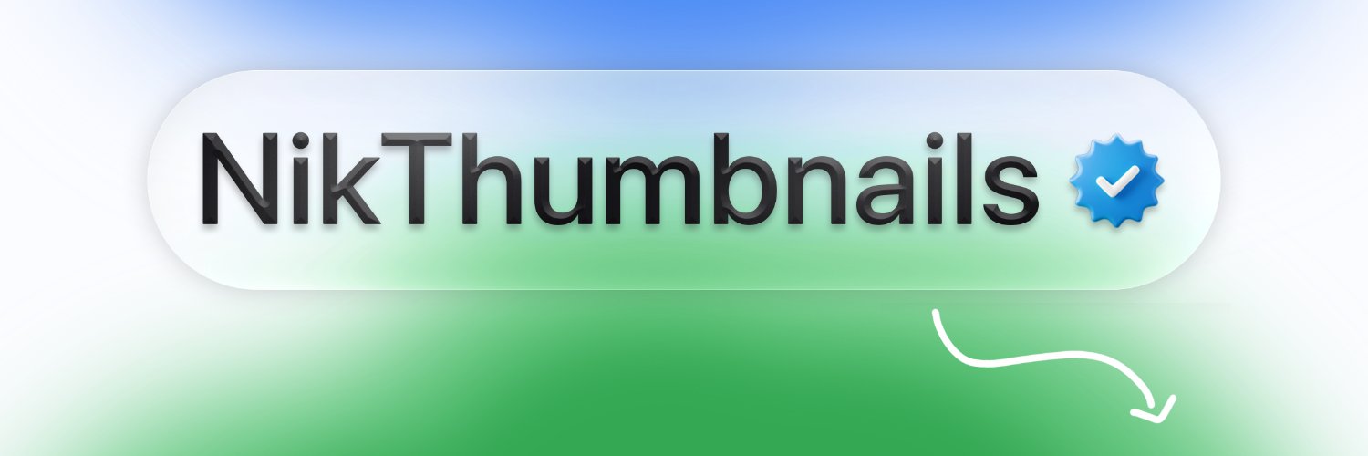 NIK | Thumbnail Strategist banner