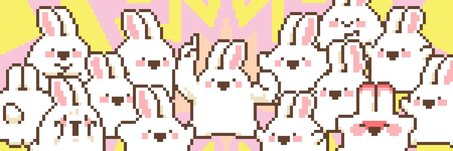 ドコドコうさぎ【公式】🐰🍮個展開催中！〜8/3東京、8/9〜31大阪's banner