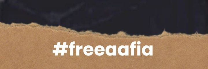 Bring Aafia Back banner
