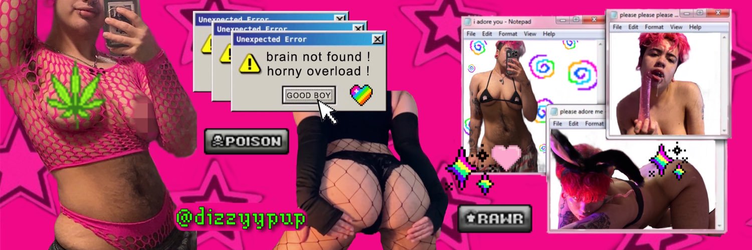 dizzy 🐾💘🌈🍃 banner