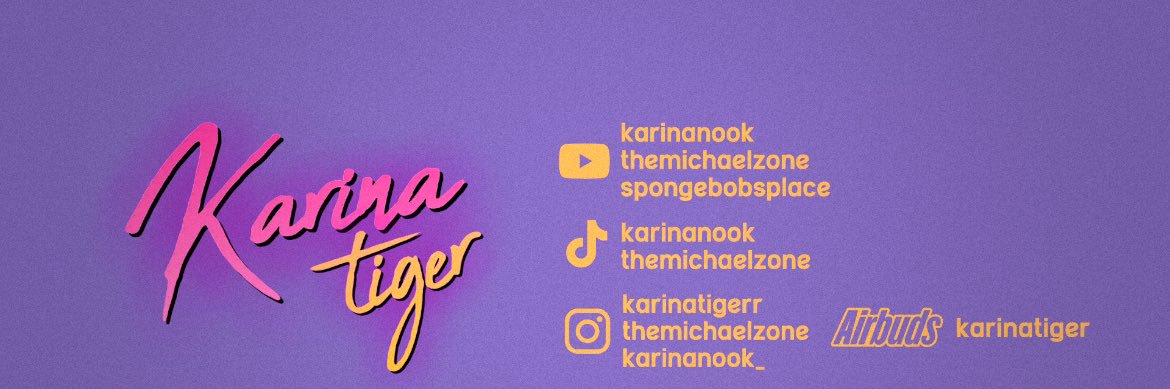 karina 💜🐯 #TypeDangerous's banner