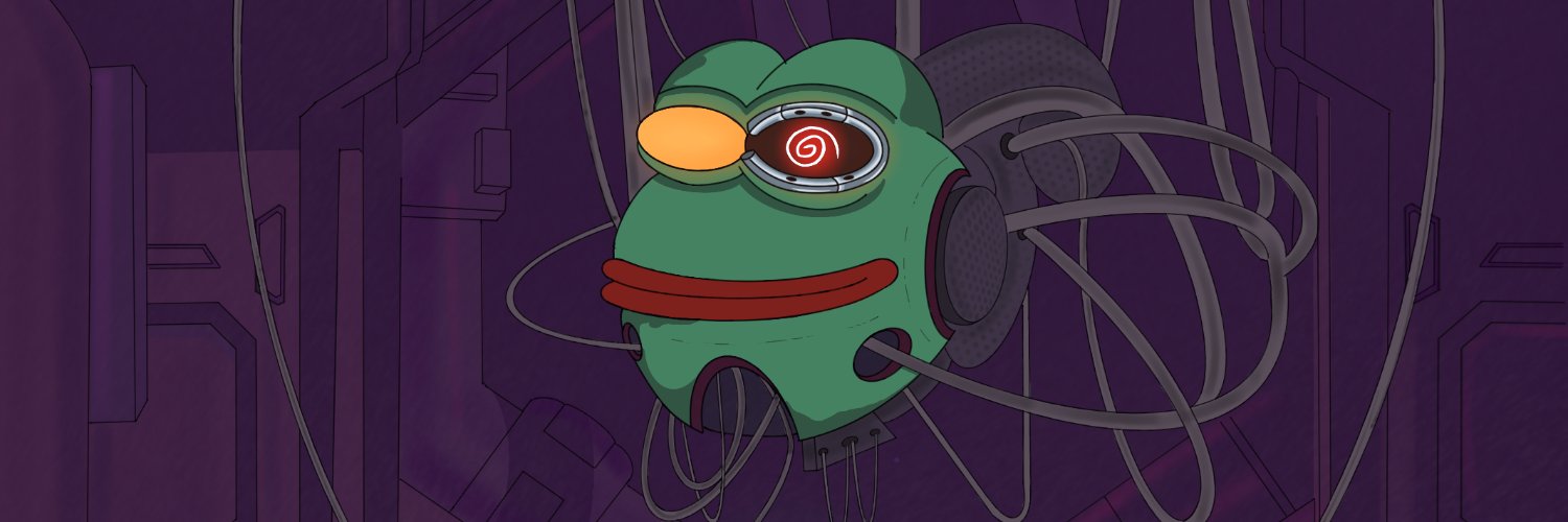 Pepe Cyborg banner