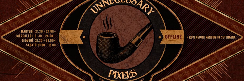 Unnecessary Pixels banner