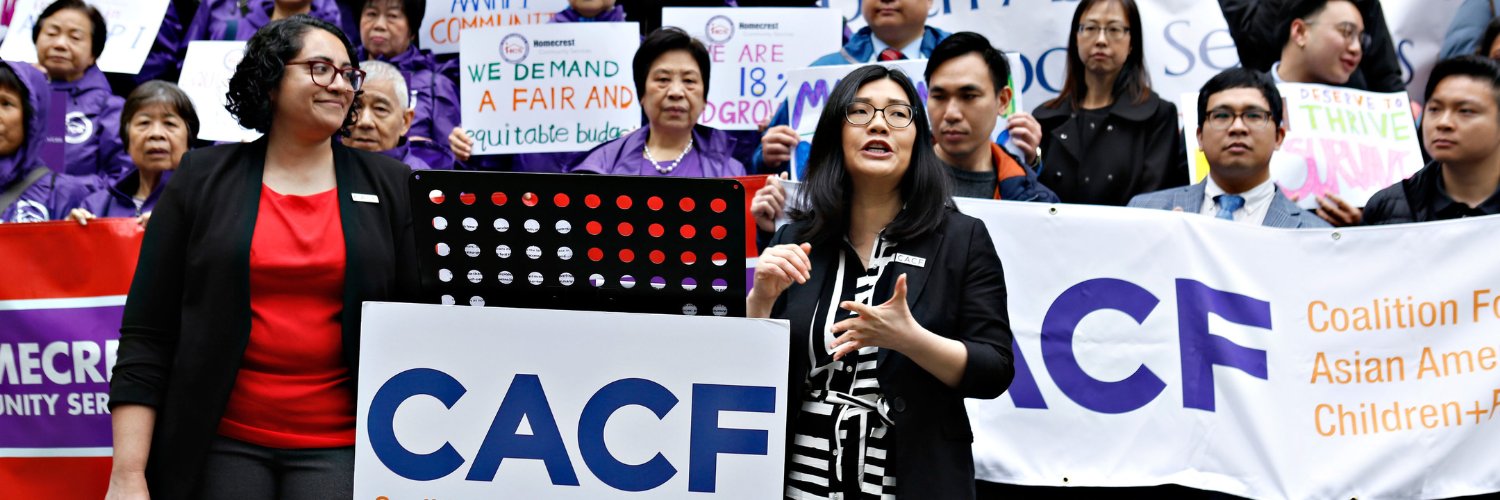 Coalition for Asian American Children and Families's banner