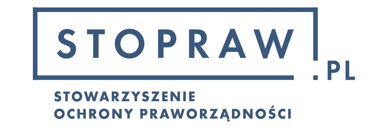 Stopraw.pl - Stowarzyszenie Ochrony Praworządności's banner
