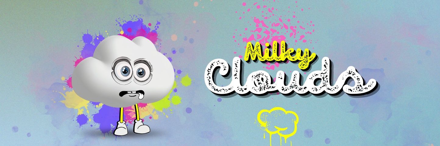 Milky Clouds ☁️ banner