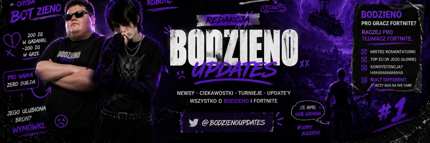 Bodzieno updates banner