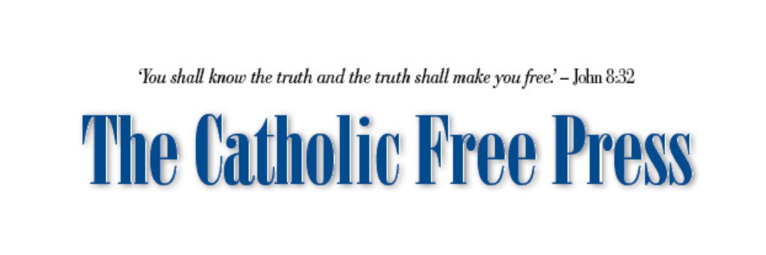 The Catholic Free Press banner