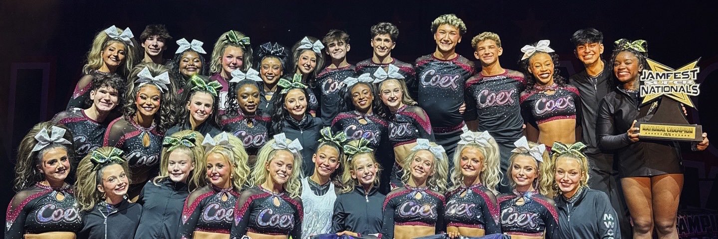 Cheer Extreme COEX banner