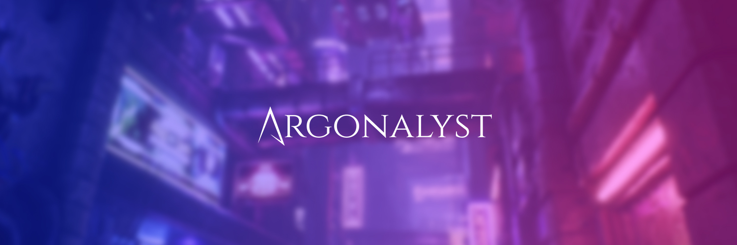 argonalyst's profile banner image
