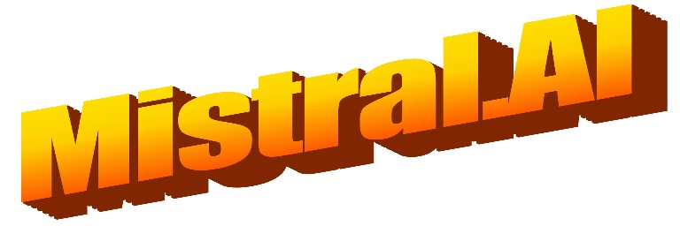 Mistral AI's banner