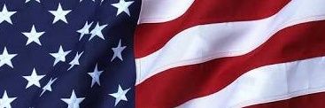 Proud American's banner