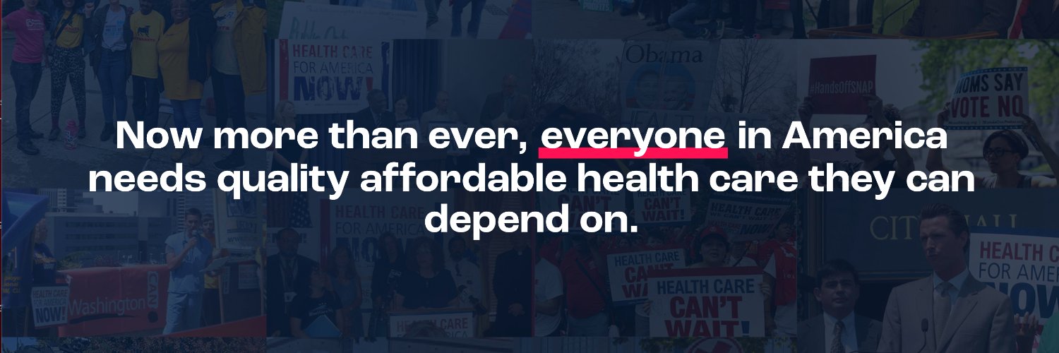 Health Care For America Now!'s banner